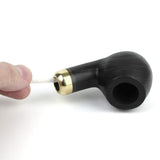 No. 24 Bent Army Pear Wood Pipe with Accessories Kit