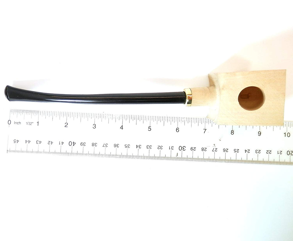 Tobacco Pipe Briar Wood Block Pre Drilled