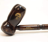 Abyssinian Servant Pear Wood Tobacco Pipe