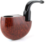 Handmade Tobacco Smoking Pipe - Model No. 172 U.S. Pocket - Mediterranean Briar Wood