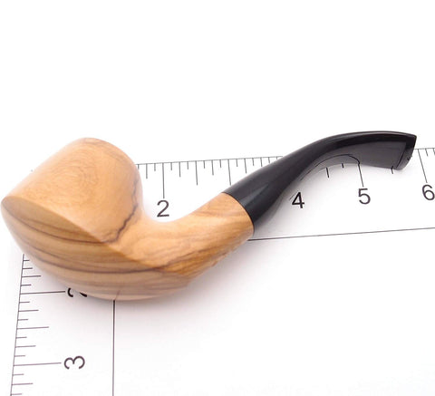 Zippsy' Pipe Stem 3-part Olive Wood (Oiled)