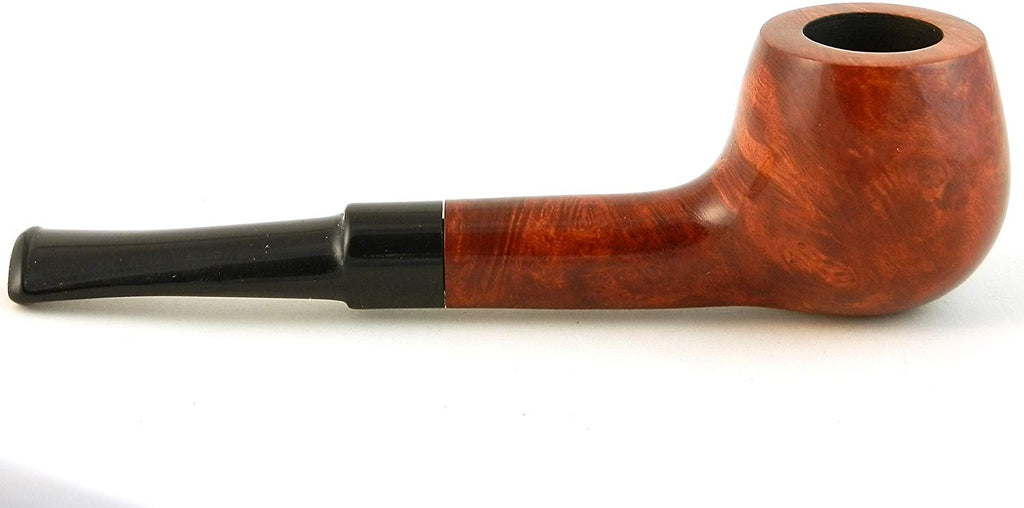 Mr. Brog Pot Tobacco Pipe - Model No: 64 Albert Pecan - Mediterranean