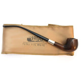 Mr. Brog Churchwarden Tobacco Pipe - Model No: 59 Hobbit - Pear Wood Roots - Hand Made