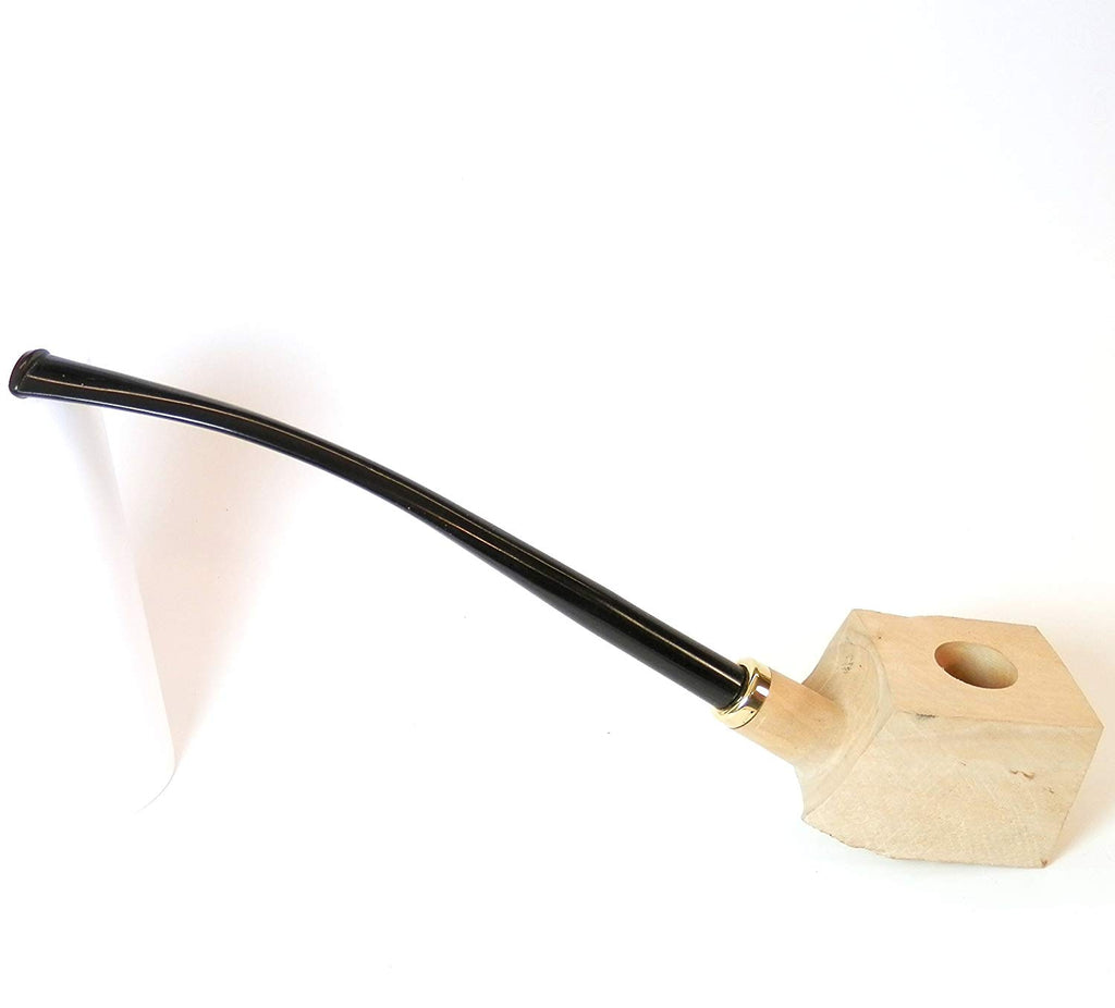 Tobacco Pipe Briar Wood Block Pre Drilled