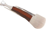 Mr. Brog Tobacco Pipe 3-in-1 Tool - Classic Wood & Stainless Steel - Tamper, Reamer & Pick