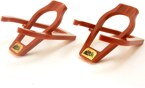 Portable Single Pipe Acrylic Tobacco Pipe Stand - Double Pack