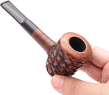 No. 107 Aged Mediterranean Briar Wood Tobacco Pipe