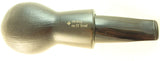 Mr. Brog Bulldog Tobacco Pipe - Model No: 52 Scoot Ebony Sandblast - Pear Wood Roots - Hand Made