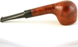 Mr. Brog Pot Tobacco Pipe - Model No: 64 Albert Pecan - Mediterranean Briar Wood - Hand Made