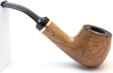 No. 28 Vinewood Oak Wood Tobacco Pipe