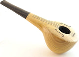 No. 308 Mandolin Ash Wood Tobacco Pipe