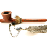 Lakota Indian Spirit Peace Pear Wood Tobacco Pipe