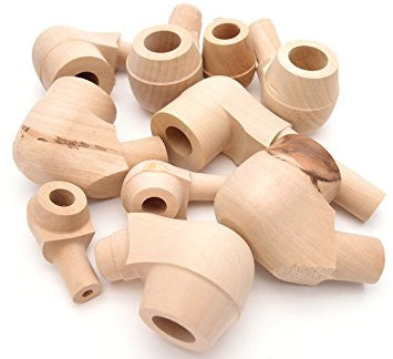  Un-Finished Tobacco Pipes