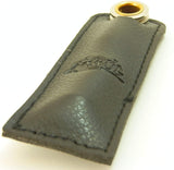 Lightweight 3-in-1 Tool with Leather Pouch - Spike Tamper Reamer - Tobacco Pipe Tool