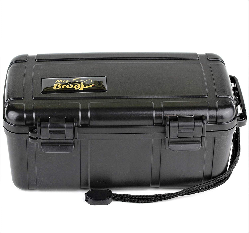 Mrs. Brog Waterproof Travel Cigar Humidor Case