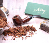 Mr. Brog Handmade Tobbaco Smoking Pipe - Model No. 63 Zurek Walnut - Pear Wood Roots