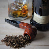 Handmade Tobacco Smoking Pipe - Model No. 171 Royal - Mediterranean Briar Wood