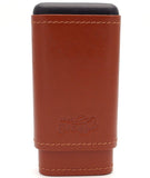 Spanish Leather Cedar Cigar Cases - Authentic Full Grade Buffalo Hide Leather